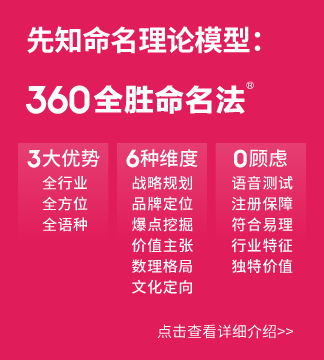 360全胜命名法