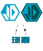JD开头英文字母logo设计