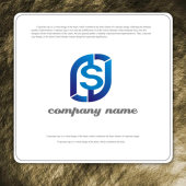 JS开头英文字母logo设计