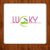 lucky英文字母logo设计